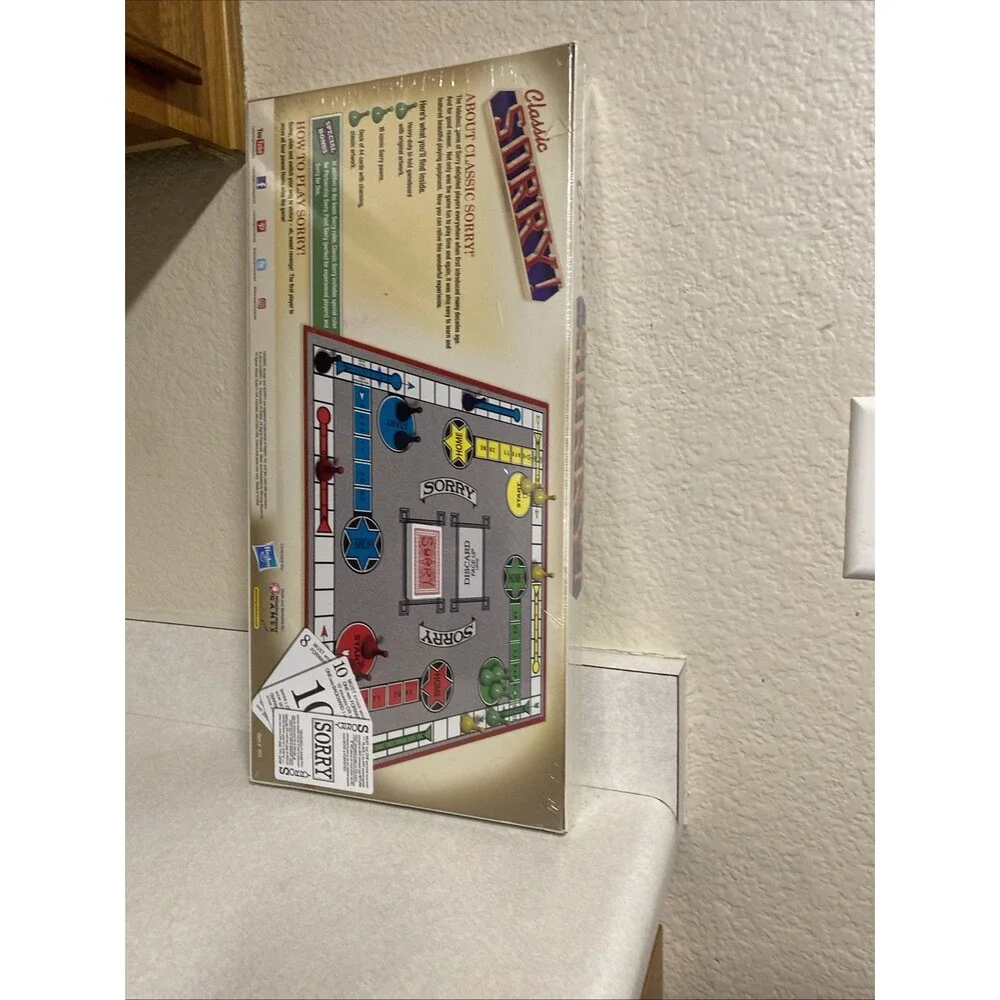 The Great Game Classic SORRY! Board Game Parker Brothers (BRAND NEW, SEALED)